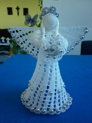 Novogodisnji Andjeli Heklanje Seme Christmas Decoration 49 